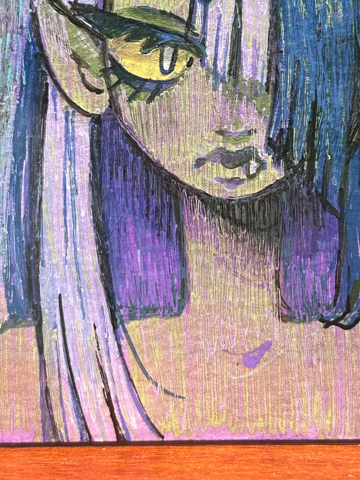Really.? Original ACEO Art Card, 2.5" x 3.5" Miniature Art