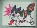 Angry Kitty | ACEO Miniature Art, original art