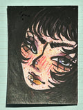 Annoyed | ACEO Miniature Art, original art