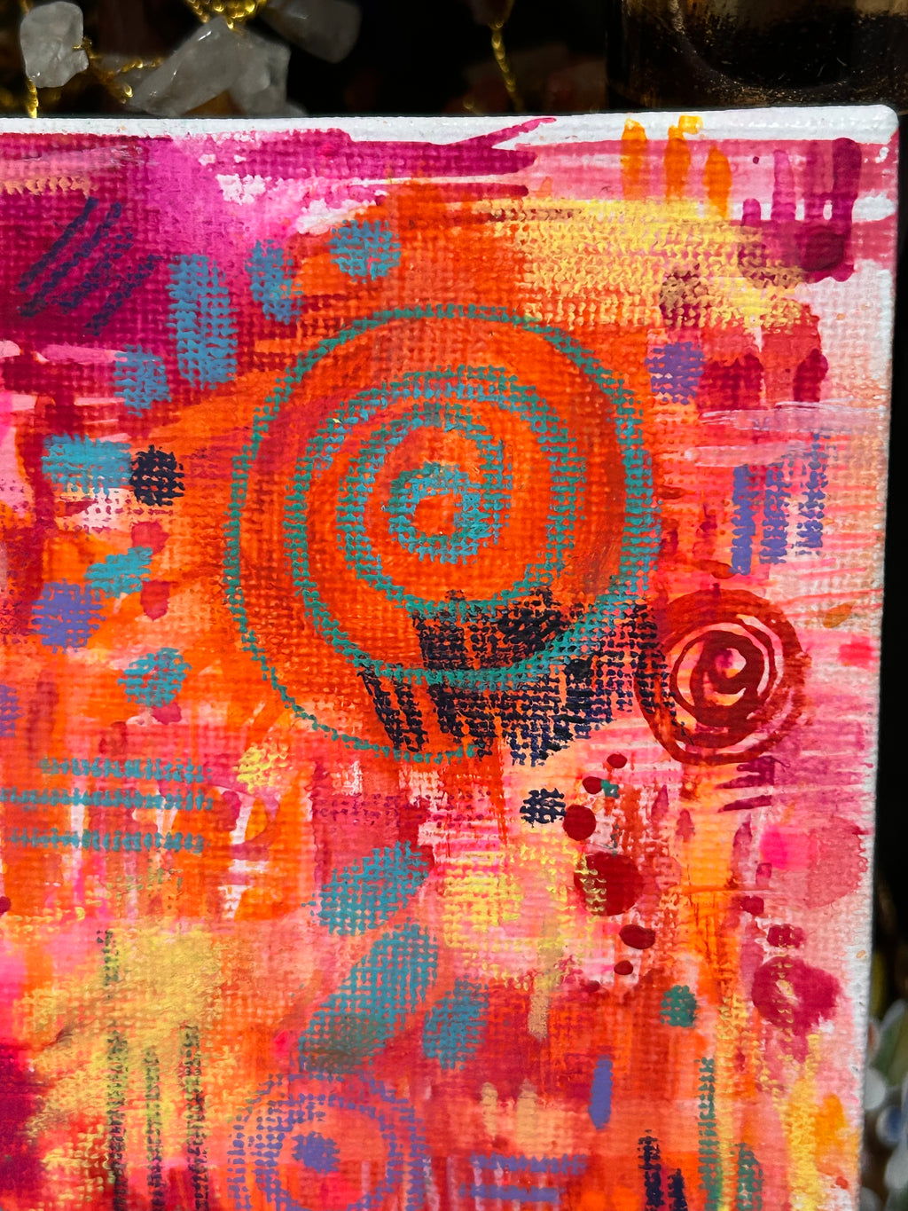 Better Times Are Here | Original Watercolor Abstract art | Canvas Of Sug