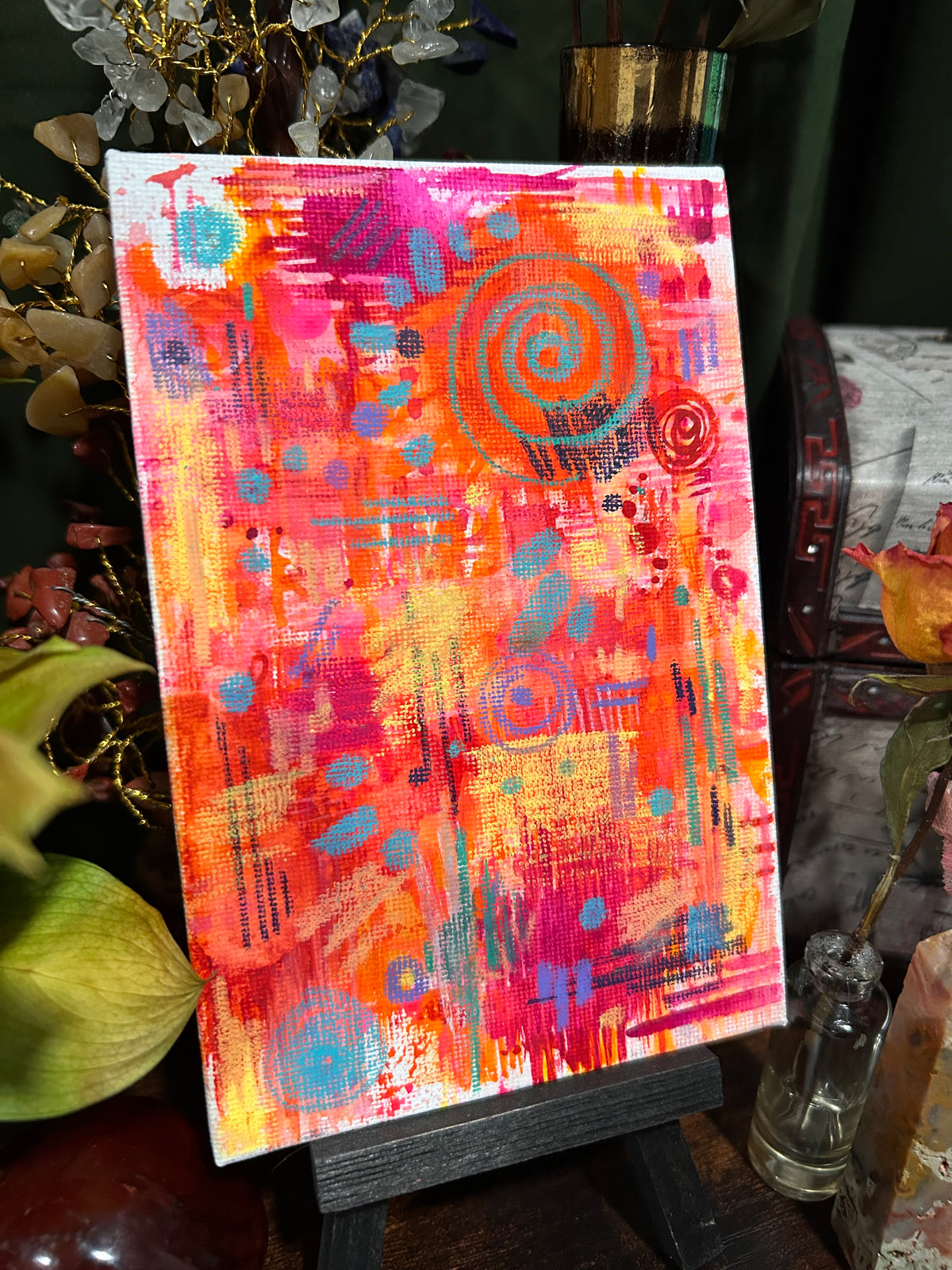 Better Times Are Here | Original Watercolor Abstract art | Canvas Of Sug