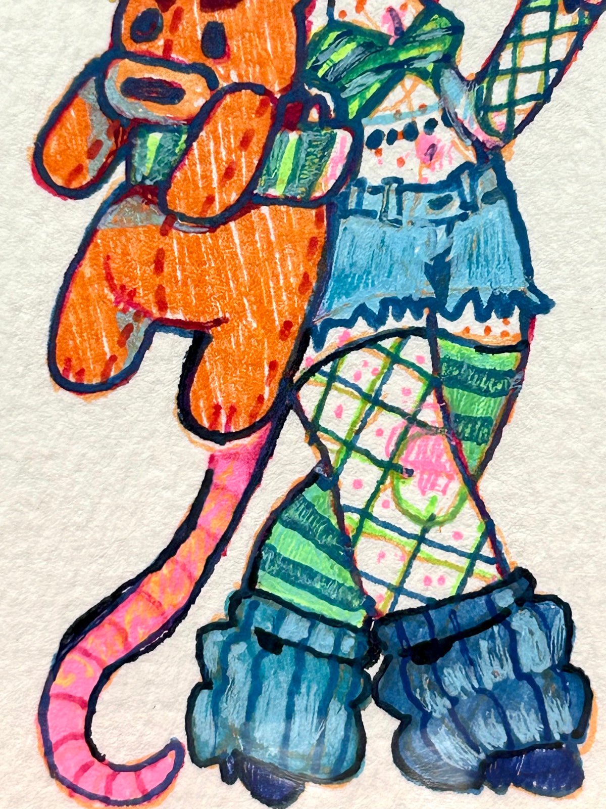 ACEO Mouse E-Girl