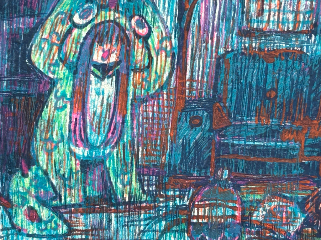 Miniature Art, original art, Slumber Party