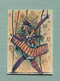 Puppet Show | ACEO Miniature Art, original art