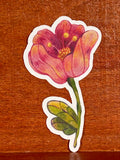Tulips of love | Waterproof vinyl Sticker
