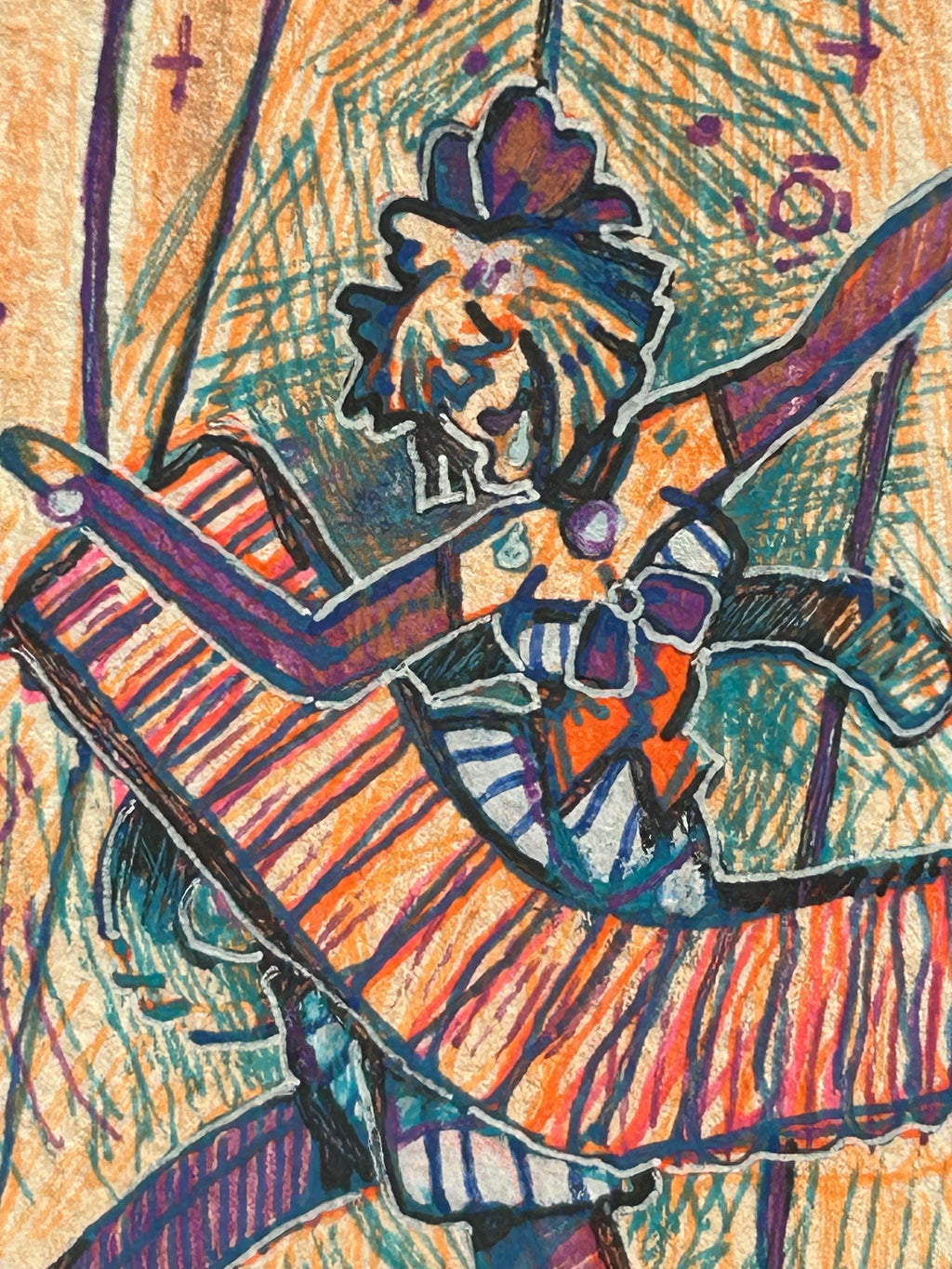Puppet Show | ACEO Miniature Art, original art