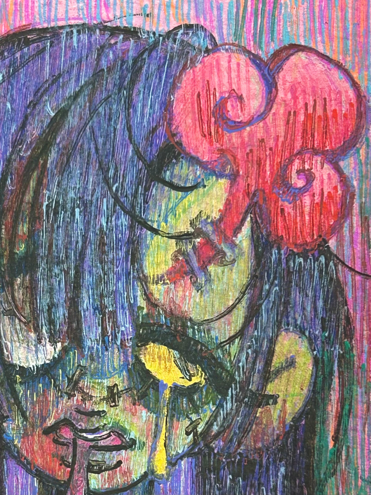 Second Life Original ACEO Art Card, 2.5" x 3.5" Miniature Art
