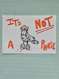 It’s Not A Phase | ACEO, Miniature Art, original art