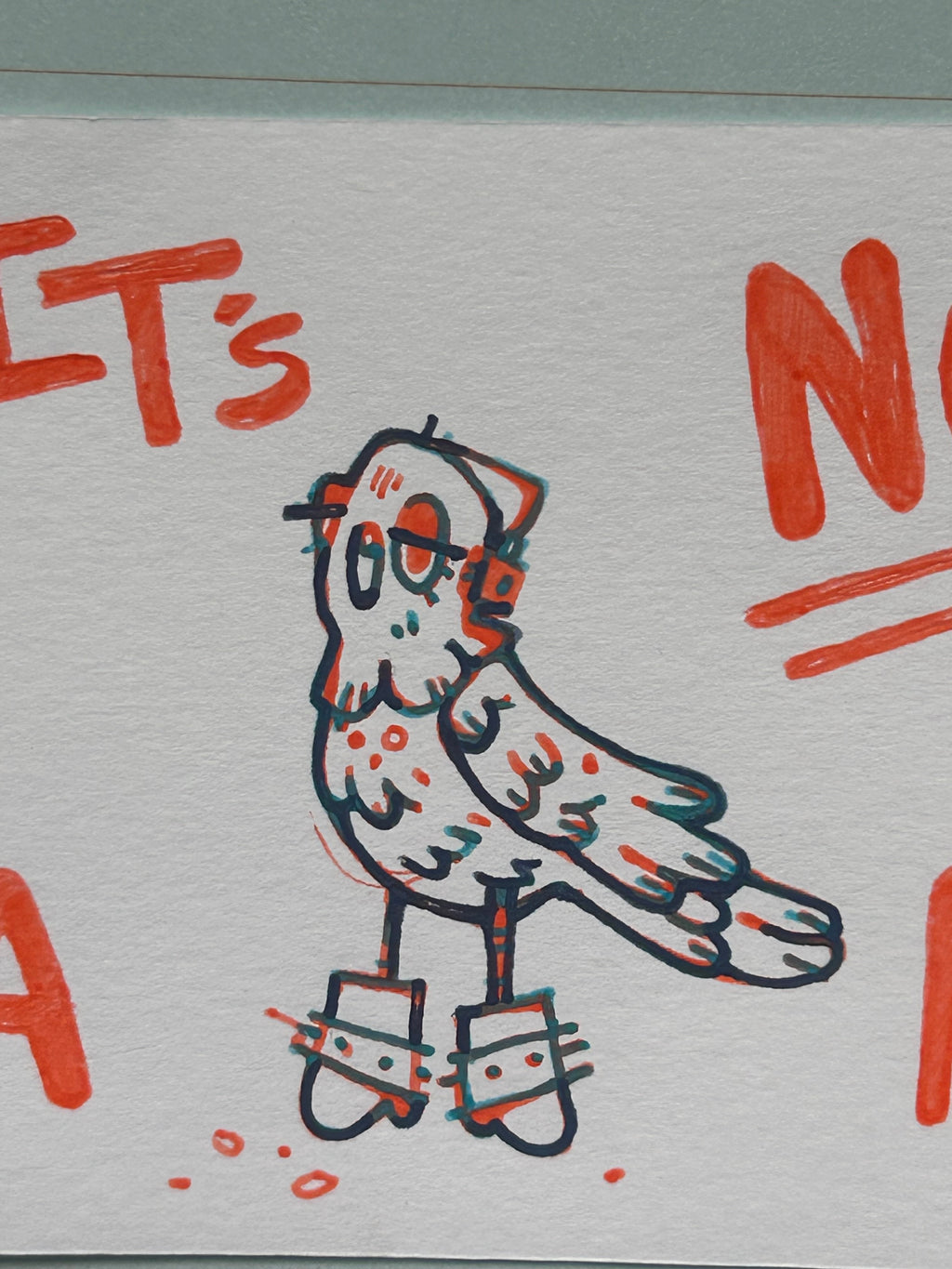 It’s Not A Phase | ACEO, Miniature Art, original art