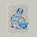 Pigeon 1/4 | ACEO Miniature Art, original art